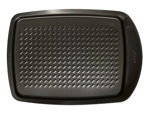 Pyrex 4937293 Asimetria Plaque À  Pâtisserie Tole/Peinte Noir 39,3 X 27,8 X 3,3 Cm