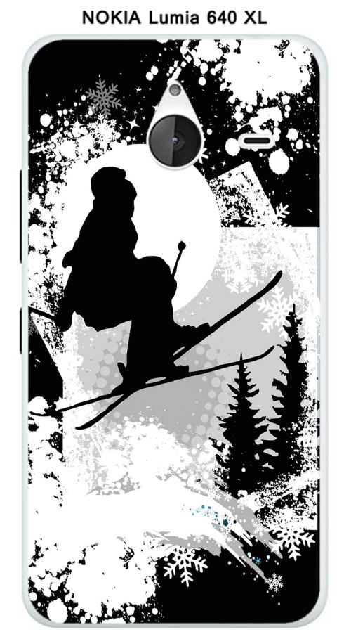 Coque Nokia Lumia 640 XL design ski
