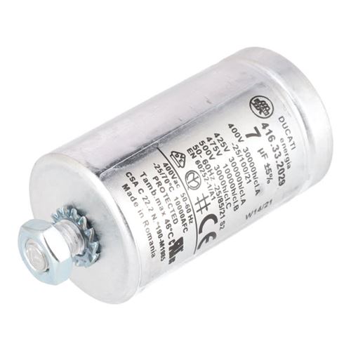 Condensateur 7Μf C00279233 pour Seche-Linge Candy