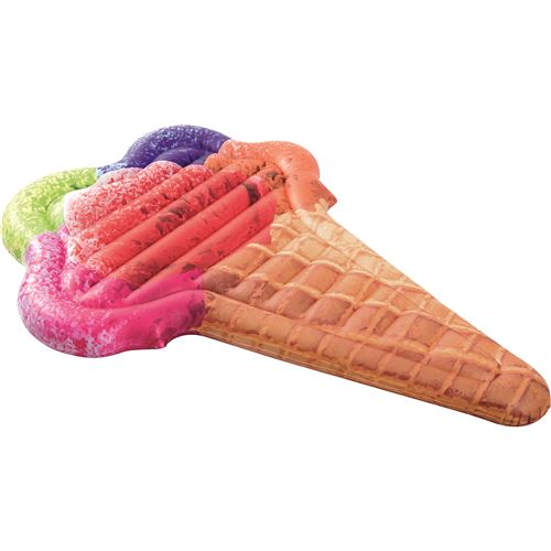 Matelas gonflable - Design d'une glace - 188 x 130 cm