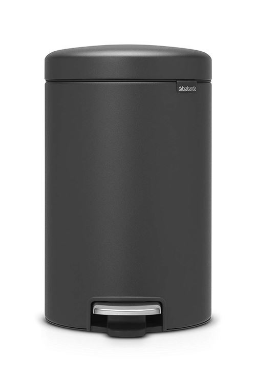 Brabantia Poubelle à Pédale NewIcon Sense of Luxury,12 litres - Gris