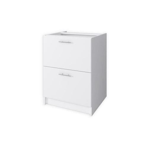 OBI Meuble casserolier L 60 cm - Blanc mat