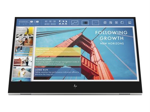 HP E14 G4 - Écran LED - 14 (14 visualisable) - portable - 1920 x 1080 Full HD (1080p) @ 60 Hz - IPS - 400 cd/m² - 800:1 - 5 ms - 2xUSB-C - support argent