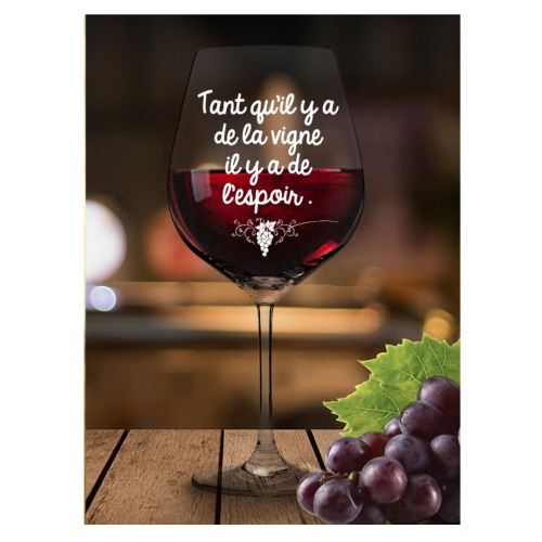 Verre A Vin Avec Citation Tant Qu Il Y A De La Vigne Achat Prix Fnac Verre A Vin Avec Citation Tant Qu Il Y A De La Vigne Achat Prix Fnac