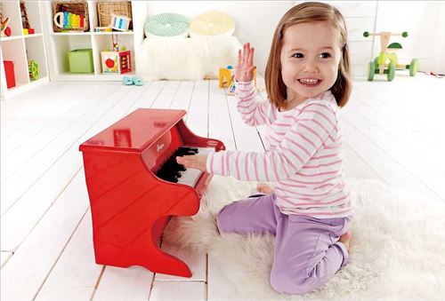 Piano Droit Rouge E0318 - Hape