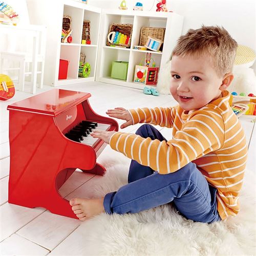 Piano enfant Delson blanc - piano en jouet : NOIZIKIDZ