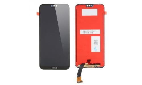 Ecran noir Huawei pour P20-Lite Vitre LCD et Surface tactile