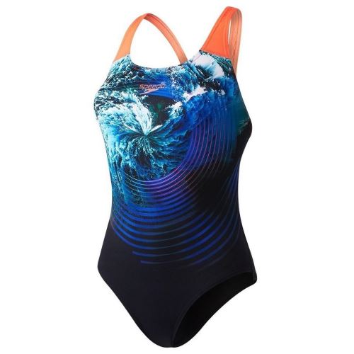 Maillot de bain 1 pièce Speedo Stormflow pwb blu Noir taille : 36 réf : 70598