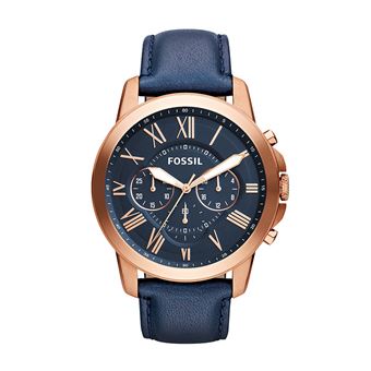 Fossil Montre Homme FS4835IE ChronographeBleu - Montre Homme - Achat \u0026 prix  | fnac