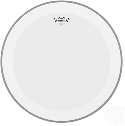 Remo P4-1120-C2 - Peau Powerstroke 4 sablée 20 avec double pli+renfort transparent