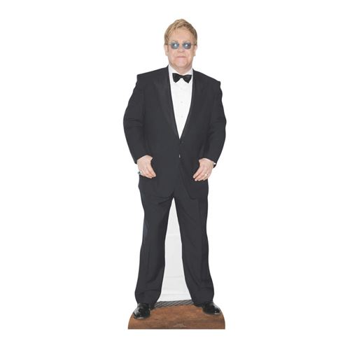 Figurine en carton taille reelle Elton John 173cm