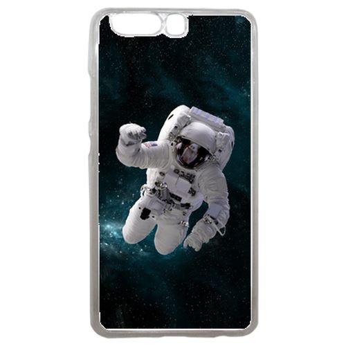 Coque Astronaute Blue Compatible P10 Transparent