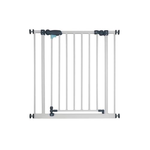 Nidalys Barriere Cleo Metal Portillon Sans Percage 73-81cm Blanche