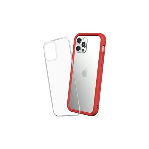 RhinoShield Coque Compatible avec [iPhone 12/12 Pro] Mod NX - Protection  Fine Personnalisable avec Technologie Absorption des Chocs [sans BPA] -  Rouge - Coque et étui téléphone mobile - Achat & prix | fnac