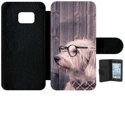 Etui À Rabat Samsung Galaxy S6 Edge Chien