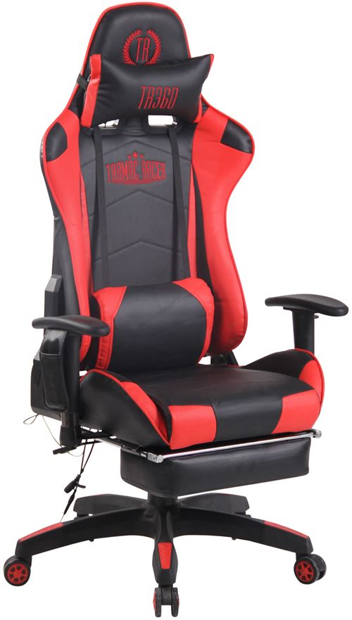 Fauteuil de Bureau Turbo XFM , Noir / Rouge