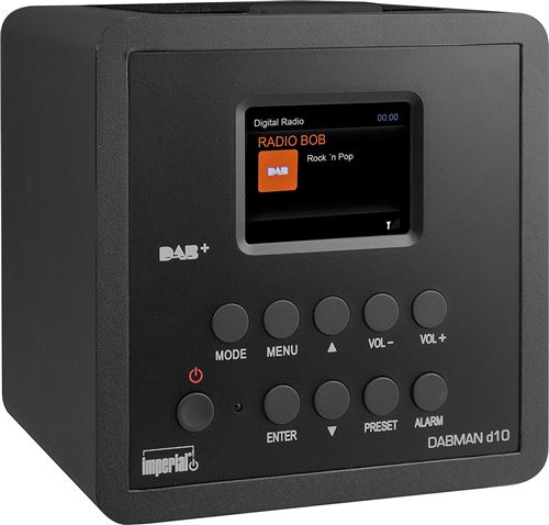 Imperial 22–271–00 Dab + et FM Radio réveil Noir