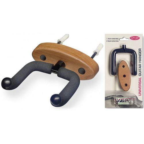 STAGG SUPPORT GUITARE MURAL BASE BOIS
