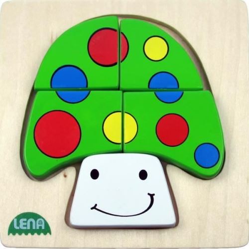 Puzzle bois lena 5 p. champign