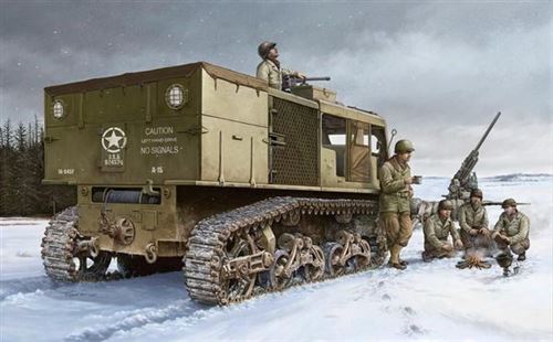 M4 High Speed Tractor(3-in./90mm) - 1:35e - Hobby Boss