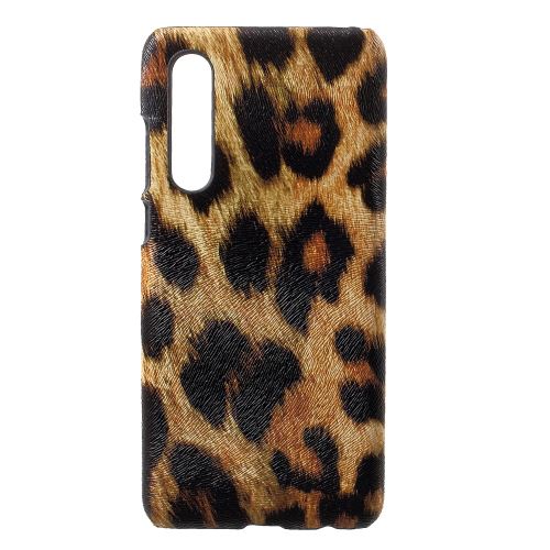 Etui en PU rude texture léopard pour votre Huawei P30