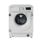 Whirlpool BIWMWG71483FR N - Machine à laver - intégré - Niche - largeur : 60 cm - profondeur : 57 cm - hauteur : 82 cm - chargement frontal - 52 litres - 7 kg - 1351 tours/min - blanc