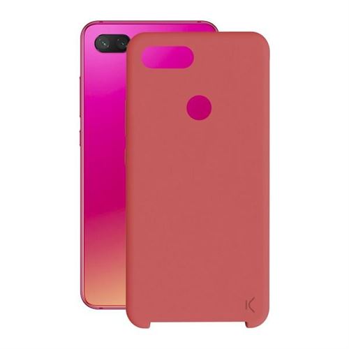 Protection pour téléphone portable Xiaomi Mi 8 Lite Soft Rouge