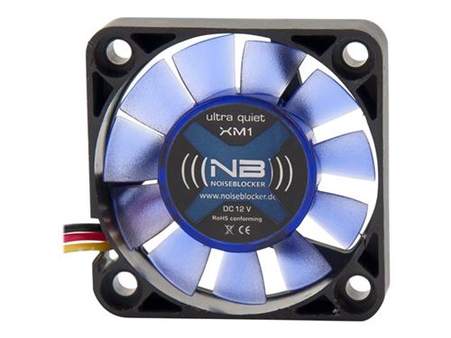 Noiseblocker BlackSilentFan XM1 - Ventilateur ch&acirc;ssis - 40 mm