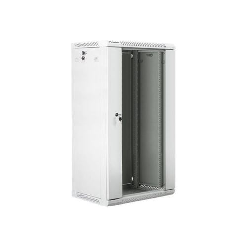 Lanberg Rack armoire montable sur mur gris, RAL 7035 22U 19
