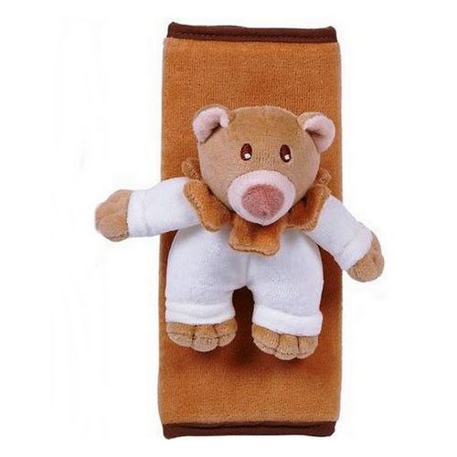 Protège ceinture bébé ou enfant ours en peluche - guizmax