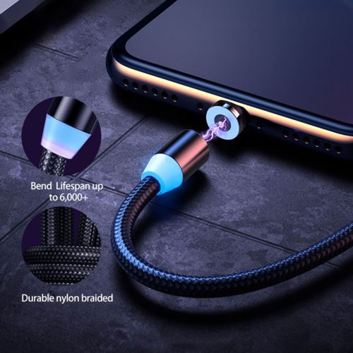 Acheter Embout de prise de câble magnétique, pour Iphone Samsung