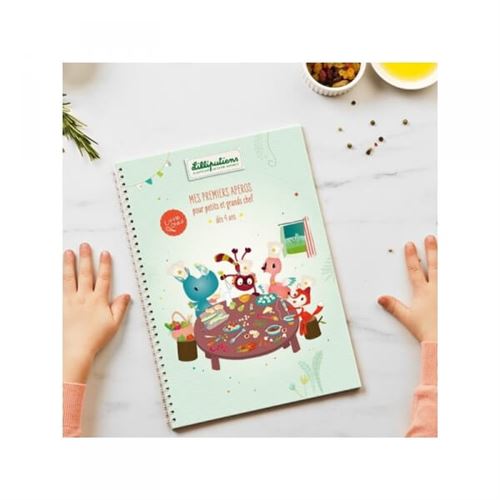 Livre Mes Premiers Apéritifs Little Chef Lilliputiens