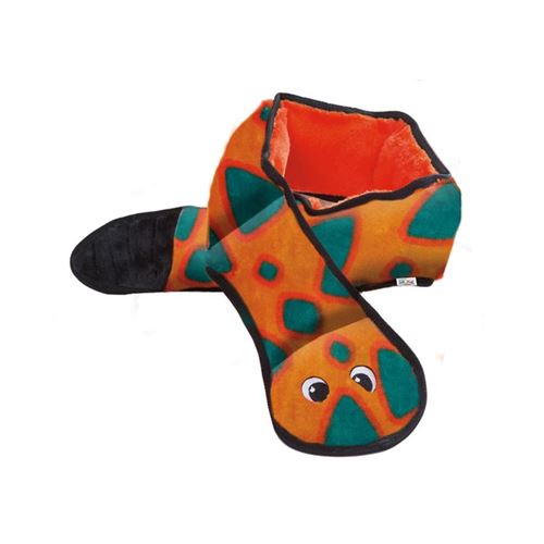 Meilleurs prix pour Outward Hound Jouet pour chien Serpent Invincibles 6 sifflets Orange