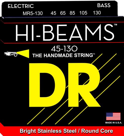 DR MR5130 Hi-Beam - Jeu 5 cordes guitare basse Medium