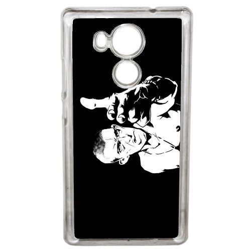 Coque la haine vincent cassel bang compatible huawei mate 8 transparent