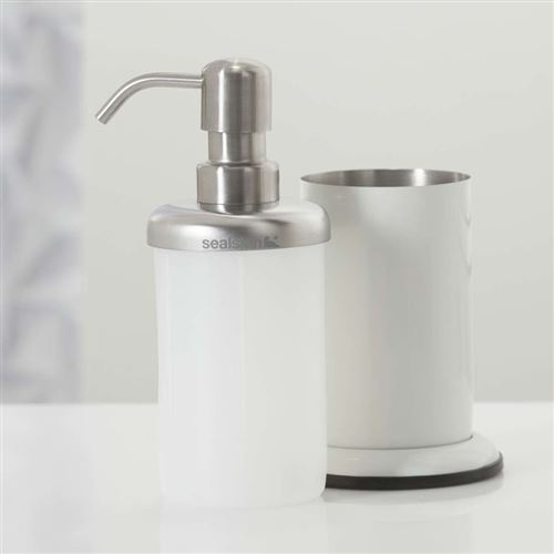 Distributeur de savon Acero de Sealskin Blanc 361730210