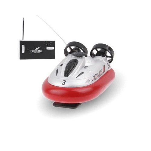 Yonis Rouge Aéroglisseur Radiocommandé Avec Batterie Rechargeable Jouet Aquatique Lac - Image 2