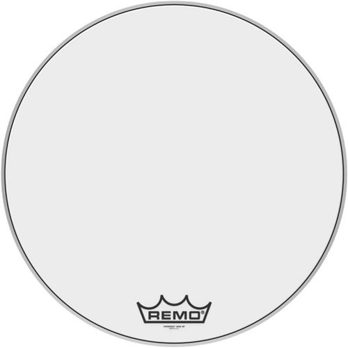 Remo PM-1024-MP - Peau Powermax Ultra White 24 pour grosse caisse de parade