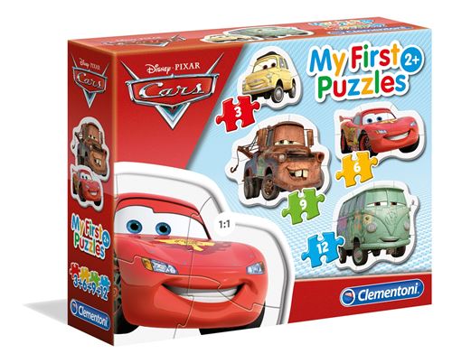 Clementoni - 20804.3 - puzzle cars 4 pièces