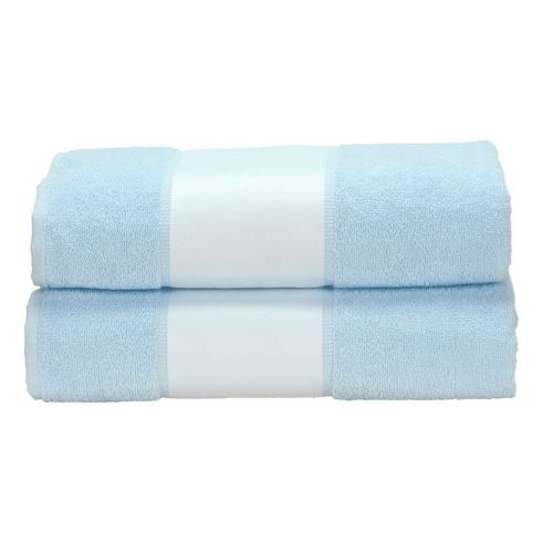 A&R - Serviette de bain SUBLI-ME (Taille unique) (Bleu clair) - UTRW6041