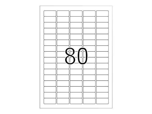 Herma Power Etiquette SPECIAL, 70 x 36 mm, blanc - Lot de 2