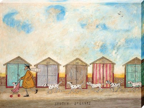 Sam Toft imprimée Spotty Joggers 30 x 40 cm