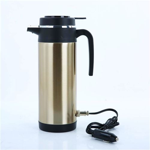 Voiture électrique 1200ml Portable Voyage Chauffage tasse de café thé Boiling Tasse bouilloire wedazano2402