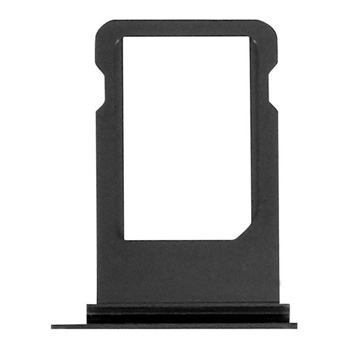 Tiroir carte SIM iPhone 8 / SE 2020 Noir - Tiroir adaptateur de remplacement
