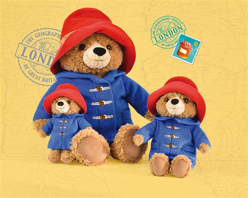 jemini paddington peluche 17cm