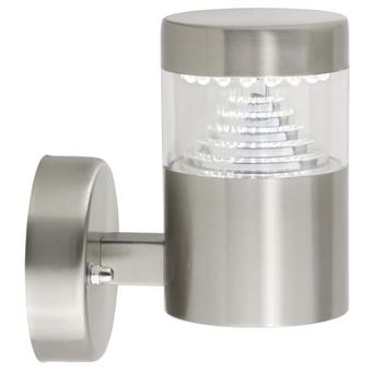 BRILLIANT Applique Extérieure LED AVON - 6W - Coloris acier - 1