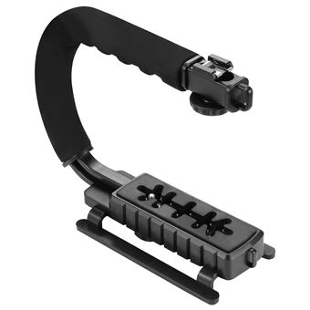Support de caméra en forme de U PULUZ Kit de stabilisateur de support vidéo  pour poignée vidéo portable tenu dans la main DV pour