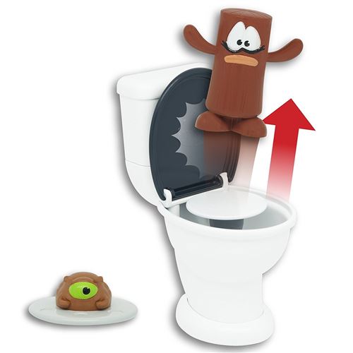Poopeez Lanceur de toilettes Playset par personnage