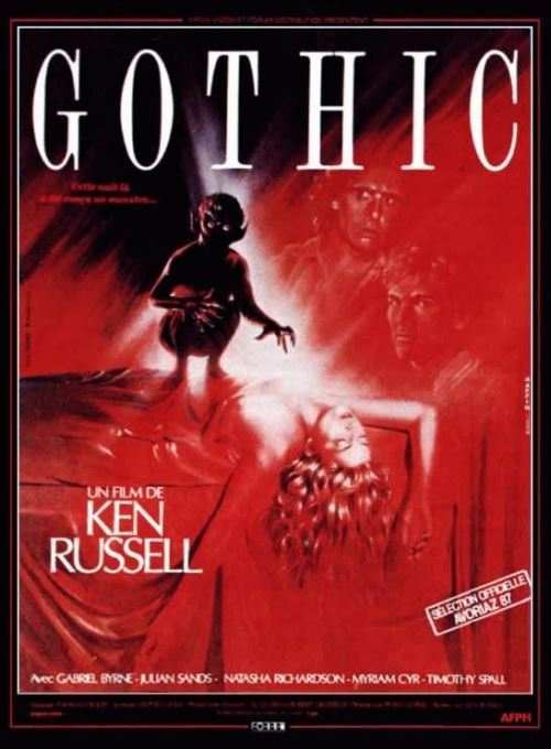 Gothic AFFICHE CINEMA ORIGINALE