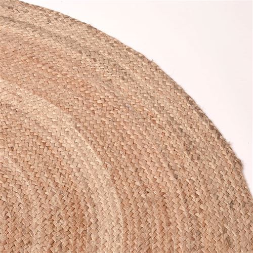 Tapis tissé main jute naturel Jaar - Dimensions - à¸150 cm